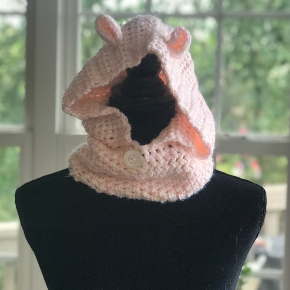 Handmade Teddy Bear Winter Head Wrap